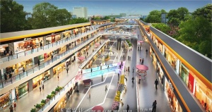 邓州建业广场购物中心装修设计图片
