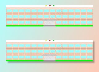 教学楼楼层矢量图图片
