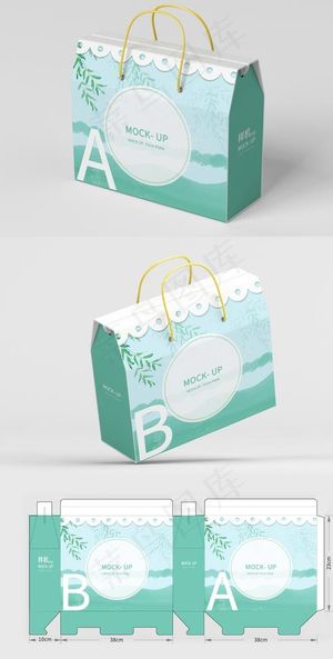 包装盒样机图片