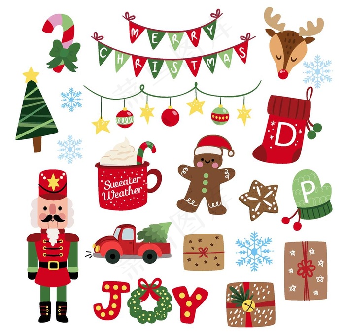 圣诞节装饰图片