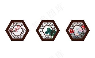 中式装饰画框图片