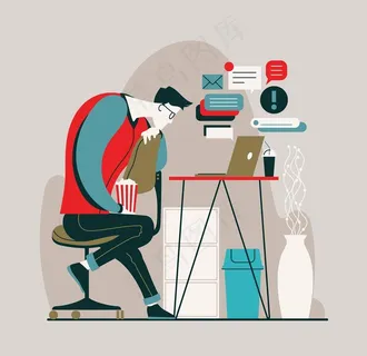 矢量卡通商务人物图片