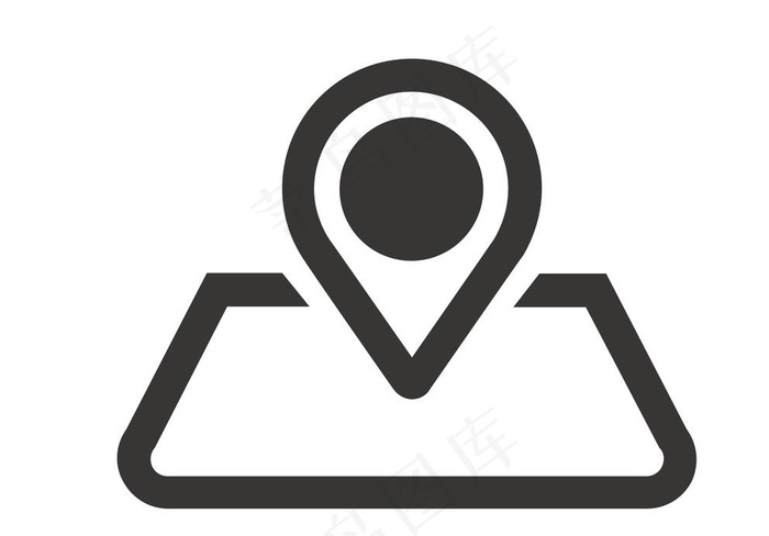 地点图标图片ai矢量模版下载
