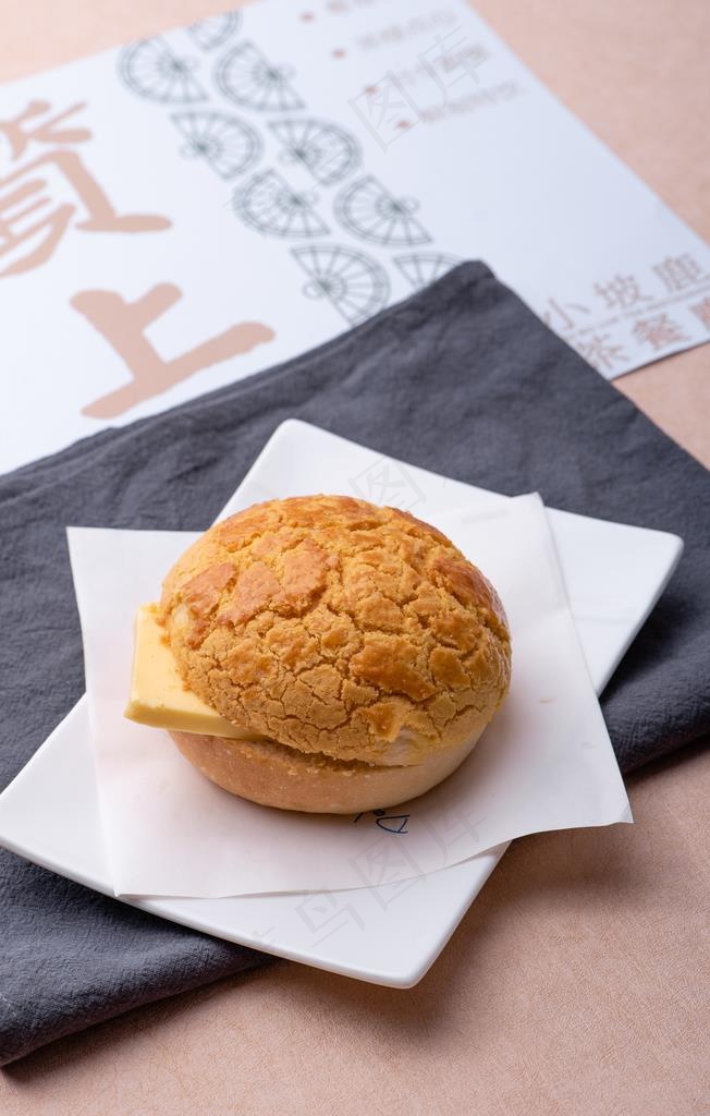菠萝油图片