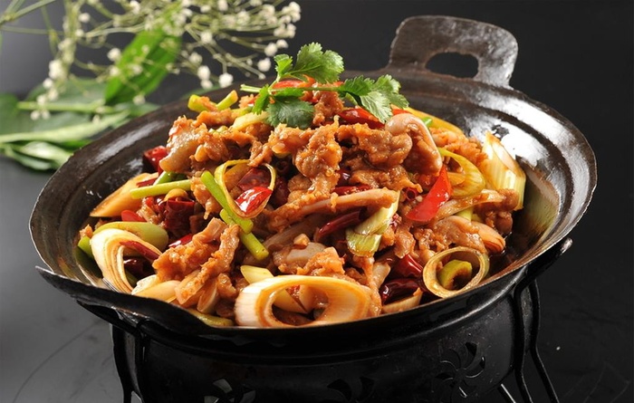 干锅牛杂图片