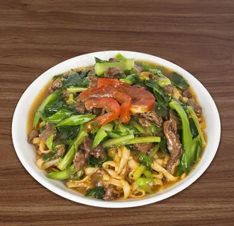 湿炒牛肉河粉图片 湿炒牛肉河粉图片