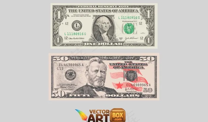 美元图片ai矢量模版下载