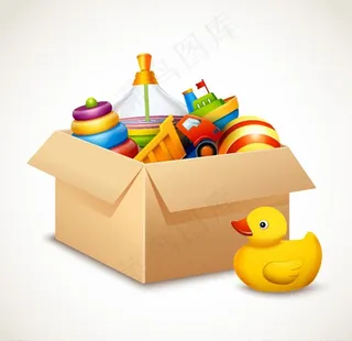 儿童玩具矢量图片