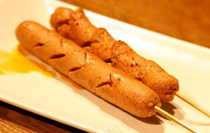 麻辣火腿 炸火腿图片