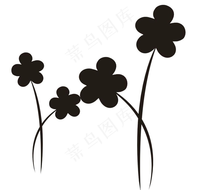 花图片cdr矢量模版下载