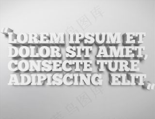 3D立体字母图片