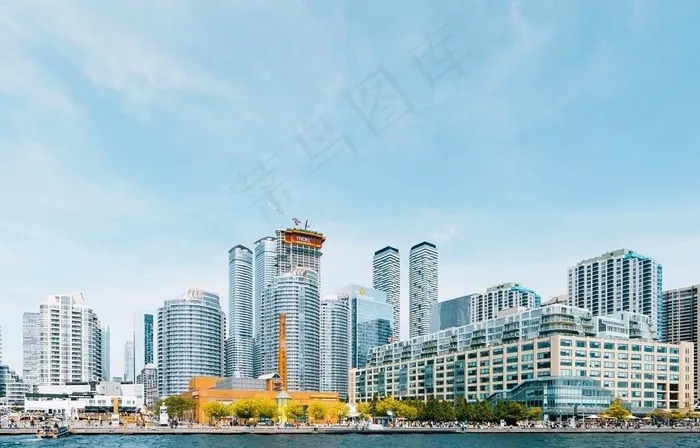 城市建筑大楼街道背景素材图片