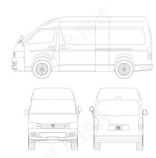 丰田海狮矢量图图片