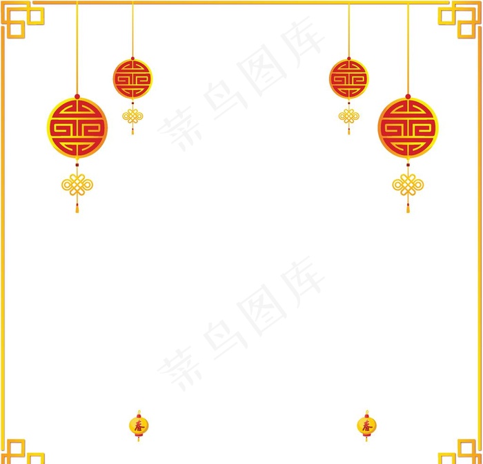 边框素材图片(1625X1613)eps,ai矢量模版下载