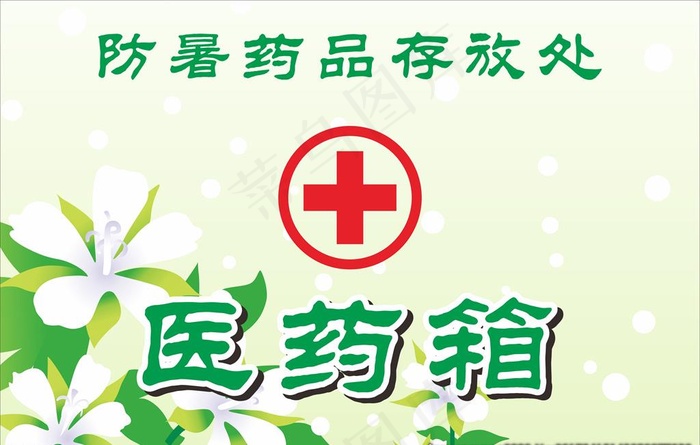 医药箱图片cdr矢量模版下载