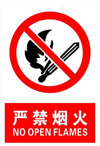 严禁烟火图片