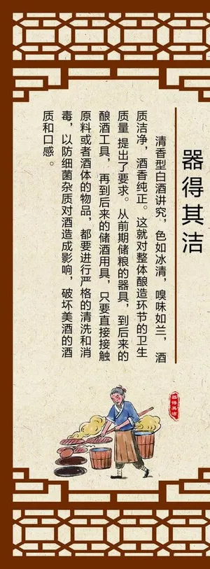 酒制作工艺器得其洁图片