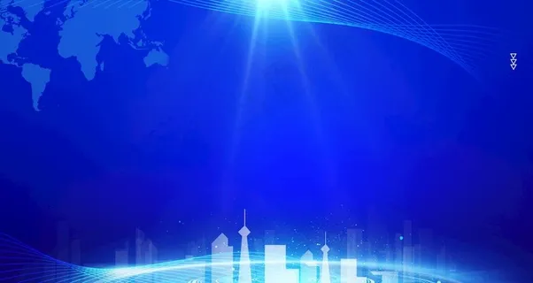 蓝色科技背景图片