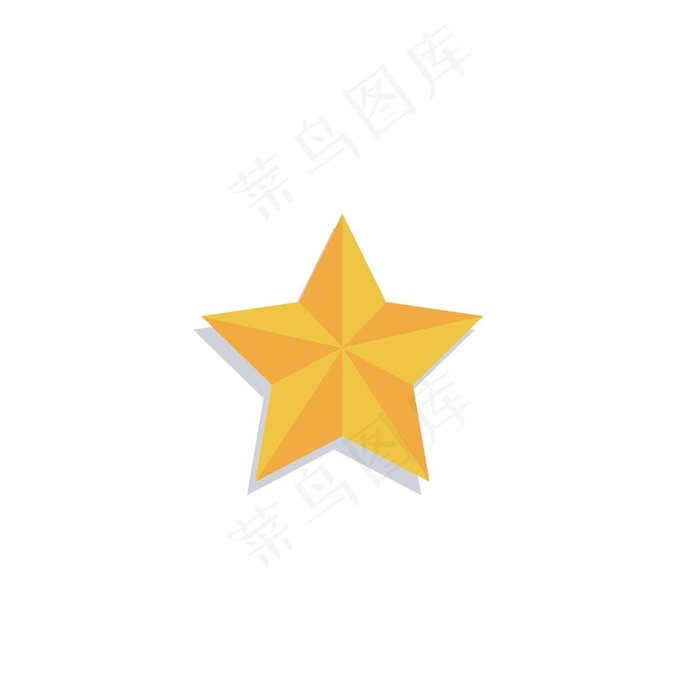五角星图片ai矢量模版下载