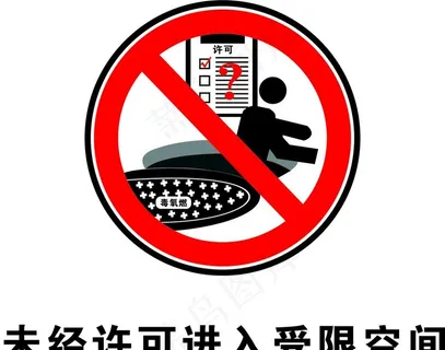 未经许可进入受限空间图片