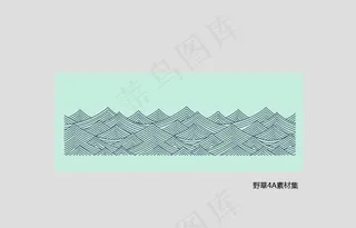 波浪图形图片