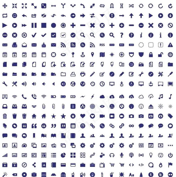大数据 图标图片ai矢量模版下载