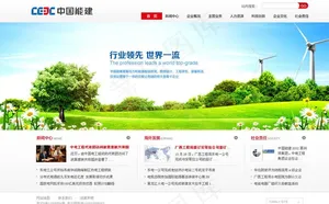 网站首页 绿色 大气图片