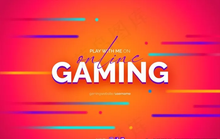 红色背景图片ai矢量模版下载