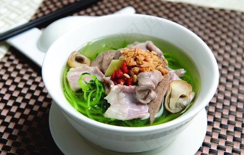 鮮豬雜煮益母草图片