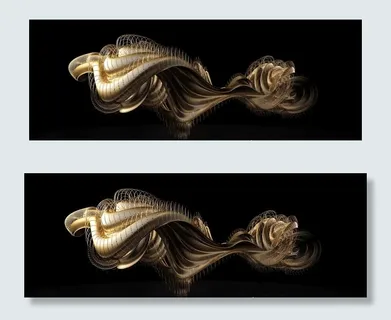 黑金线条背景图片