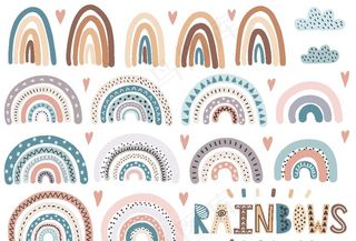 卡通花纹图案图片