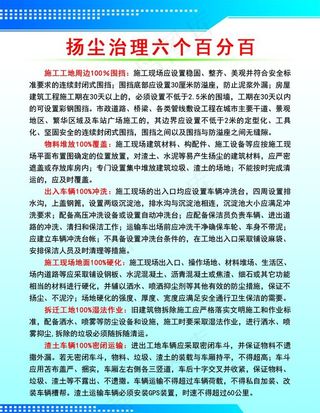 工地扬尘治理六个百分百图片