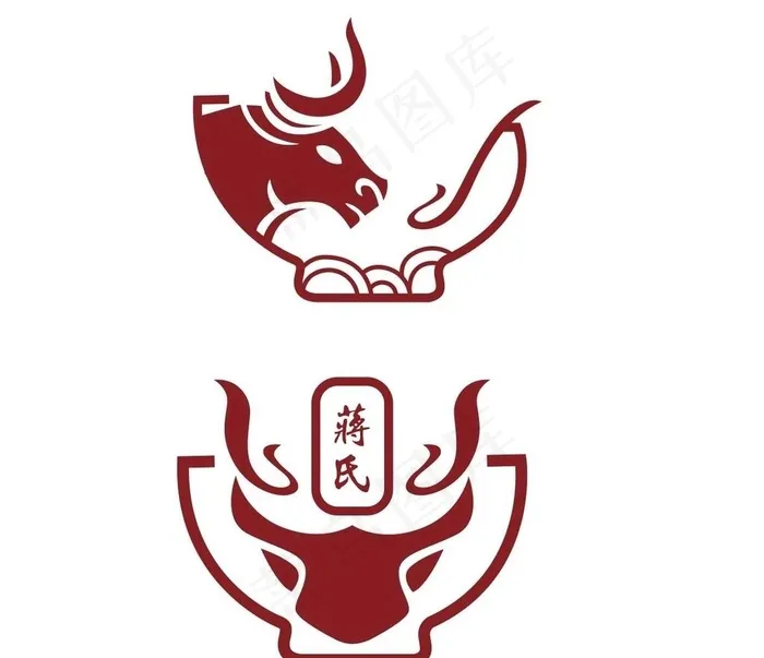 牛肉汤标志LOGO图片cdr矢量模版下载