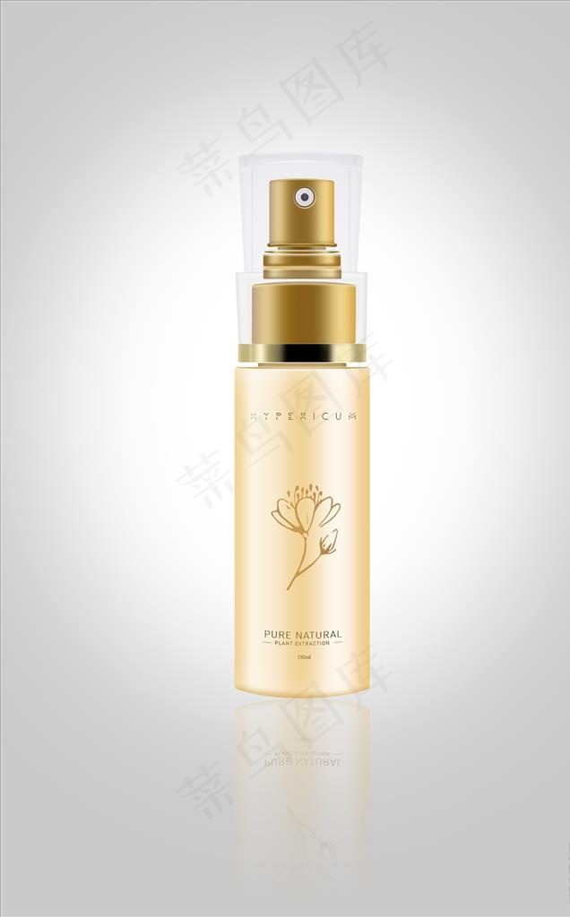 化妆品  喷壶式 样机图片