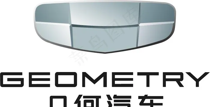 吉利几何汽车Logo标志图片cdr矢量模版下载