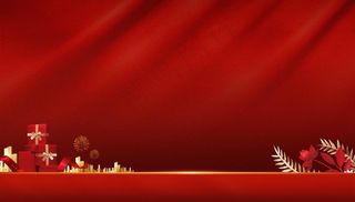 地产红色活动背景图片