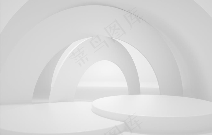 白色背景 3D图片