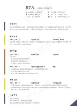 简历图片