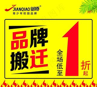 品牌搬迁乔迁处理图片