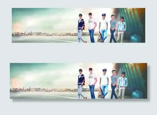 淘宝男装广告图片