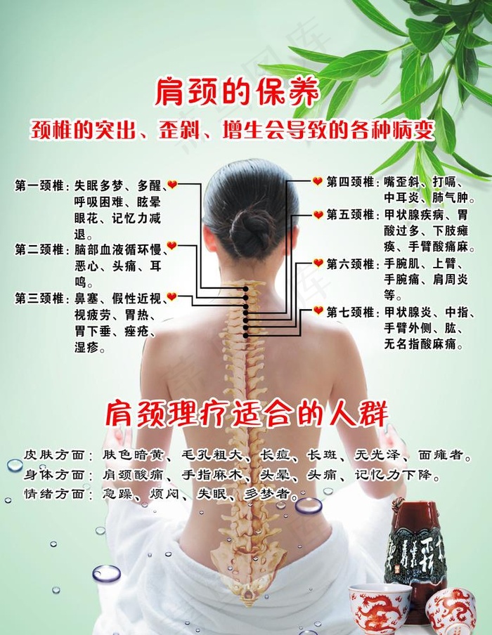肩颈穴位图图片(3543X4724(DPI:150))psd模版下载