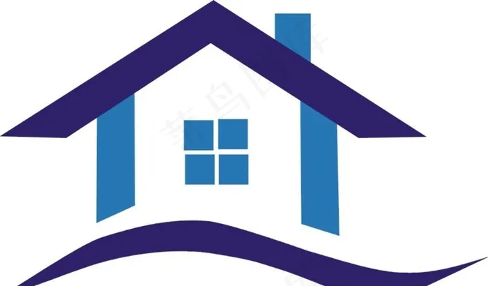 建筑logo  房子图片cdr矢量模版下载