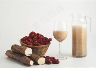 山药红枣汁图片