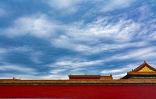 风云际会的故宫紫禁城图片