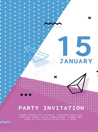 小清新创意拼接图案图片