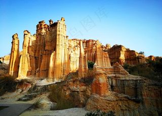 云南元谋土林图片