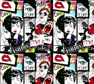 时尚女海报图片