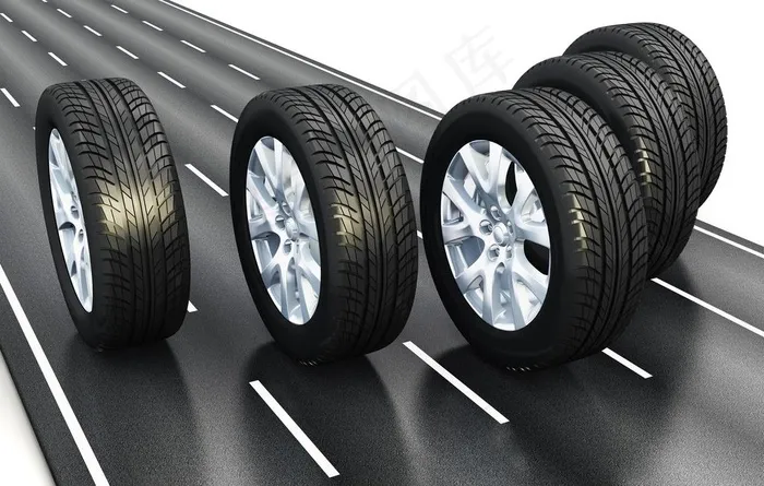 汽车轮胎图片