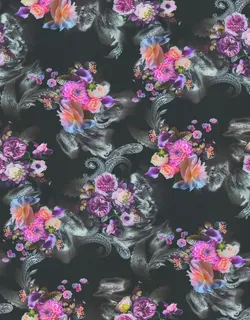 大牌腰果手绘花图片