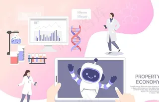 医疗卡通插画图片